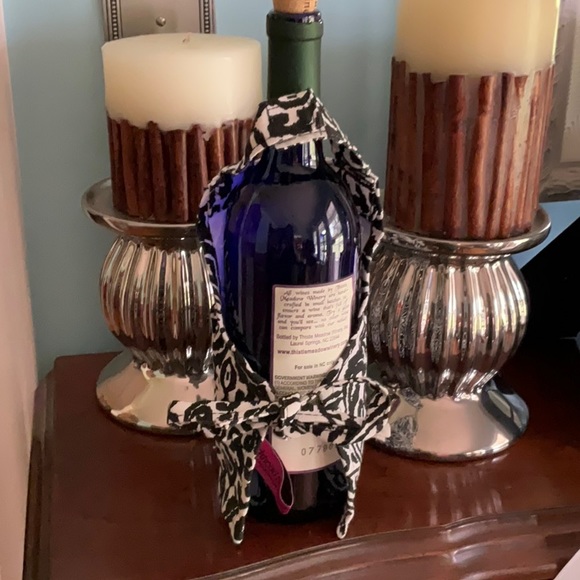 Zebra Print Wine Bottle Apron. New with tags - Picture 2 of 3